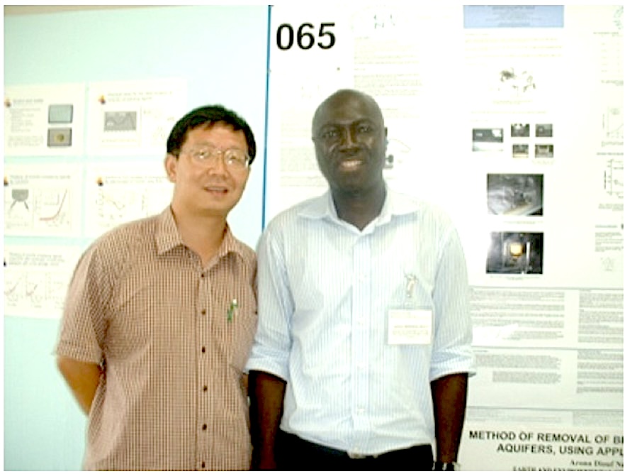 Présentation de l&rsquo;Invention du Pr DIOUF à l&rsquo;Université de Kourashiki à Okoyama au Japon